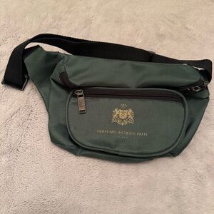 Parfums‎ Jacques Faith Green Canvas Waist Bag Fanny Pack